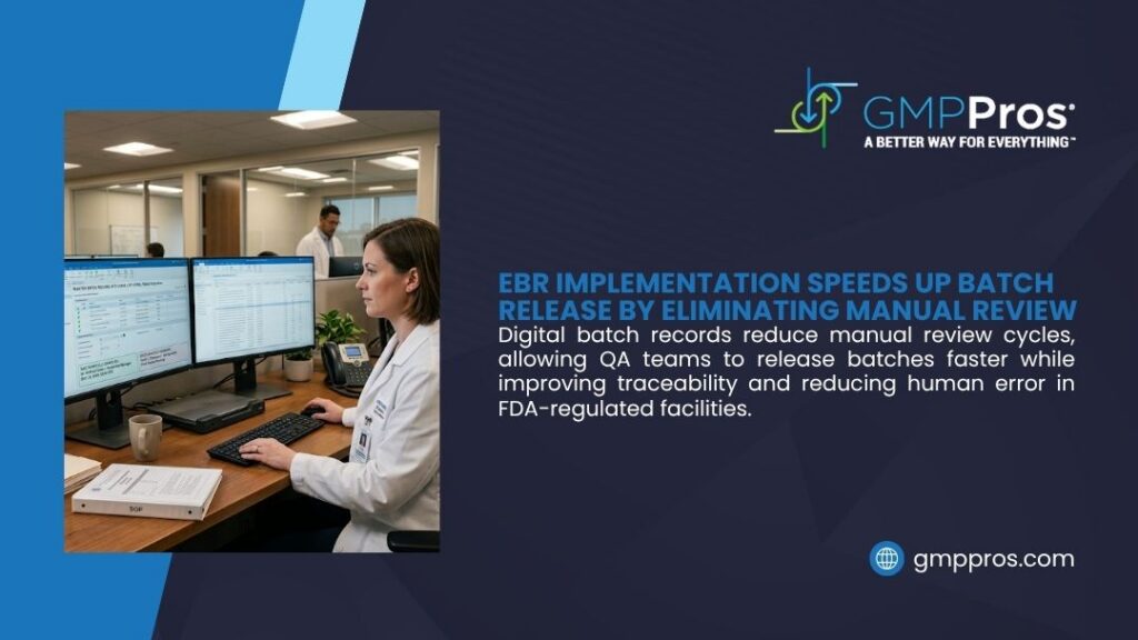 Legacy MES Integration with Electronic Batch Records: A Technical Guide for FDA-Regulated Manufacturers 2 EBR Implementation Speeds Up Batch Release by Eliminating Manual Review 2 1