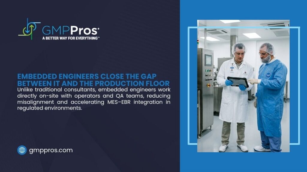 Legacy MES Integration with Electronic Batch Records: A Technical Guide for FDA-Regulated Manufacturers 1 Embedded Engineers Close the Gap Between IT and the Production Floor 1 1
