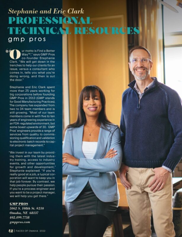 GMP Pros was founded by two corporate survivors